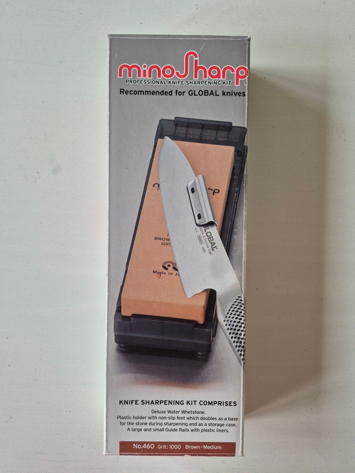 MinoSharp Messenslijper - Professionele Slijpsteen, Overige typen, Nieuw, Ophalen of Verzenden, Steen/keramiek