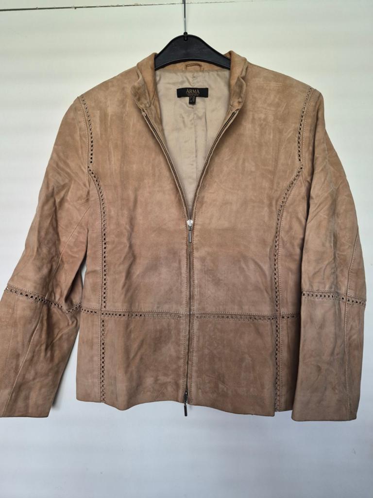 Dames jas, Maat 38/40 (M), Beige, Arma, Ophalen of Verzenden
