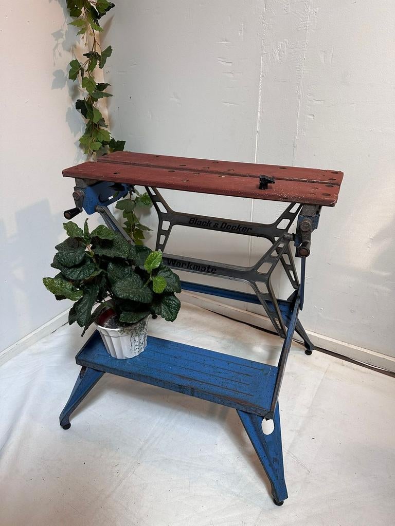 Werkbank Black & Decker workmate blauw wm625, Doe-het-zelf en Verbouw, Werkbanken, Ophalen, Nvt, Nvt, Nvt
