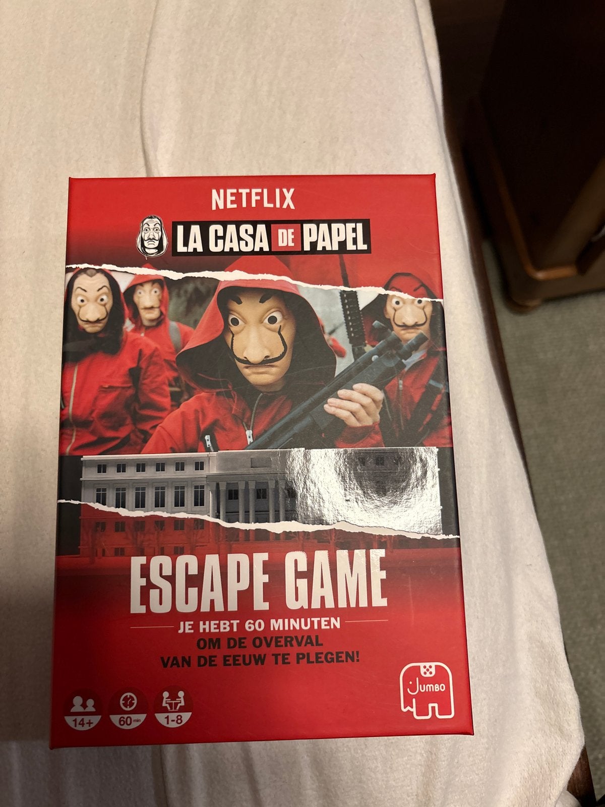 La Casa de Papel Escape Game - Nieuw in verpakking, Een of twee spelers, Ophalen of Verzenden, Nieuw