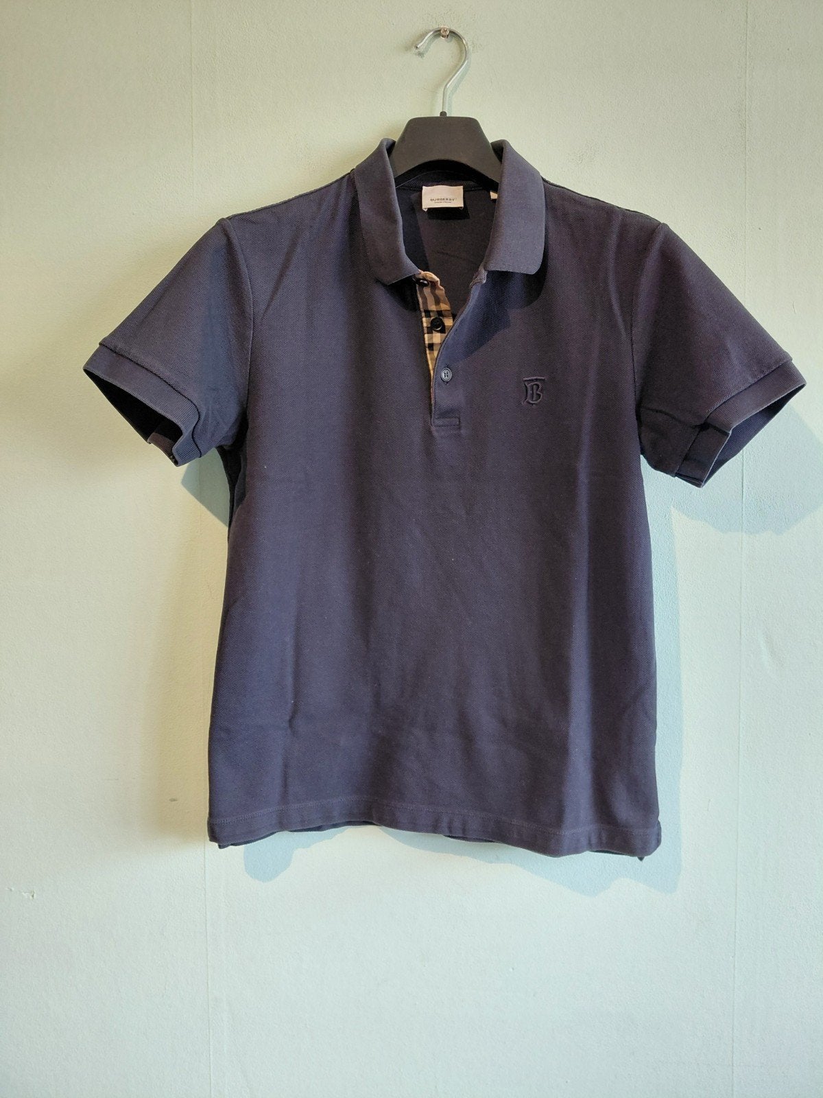 Burberry polo shirt - Maat S, Zwart, Ophalen of Verzenden, Zo goed als nieuw, Burberry