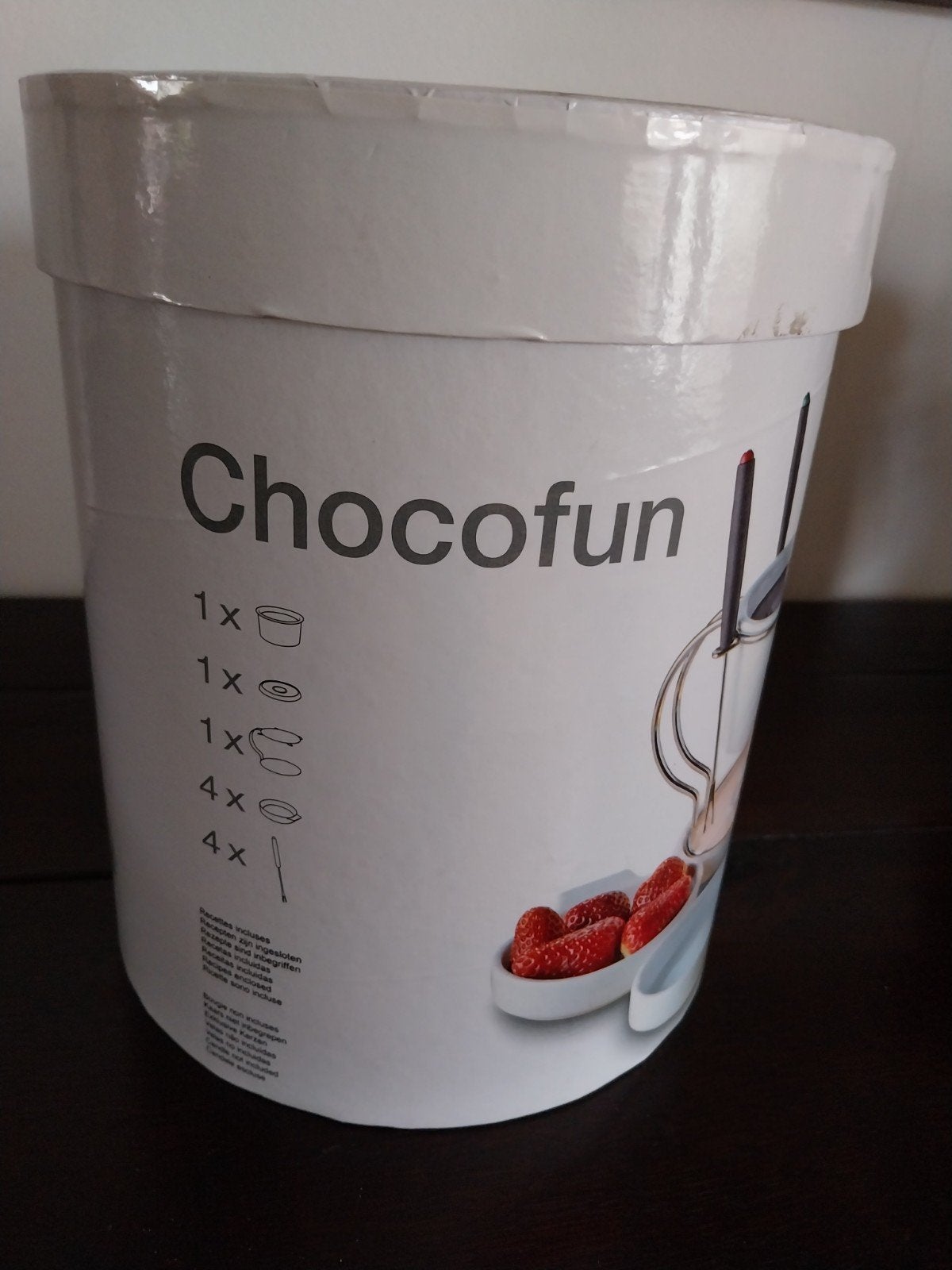 CHOCO FONDUESET MET WAXINELICHT   NIEUW  IN DOOS, Ophalen of Verzenden