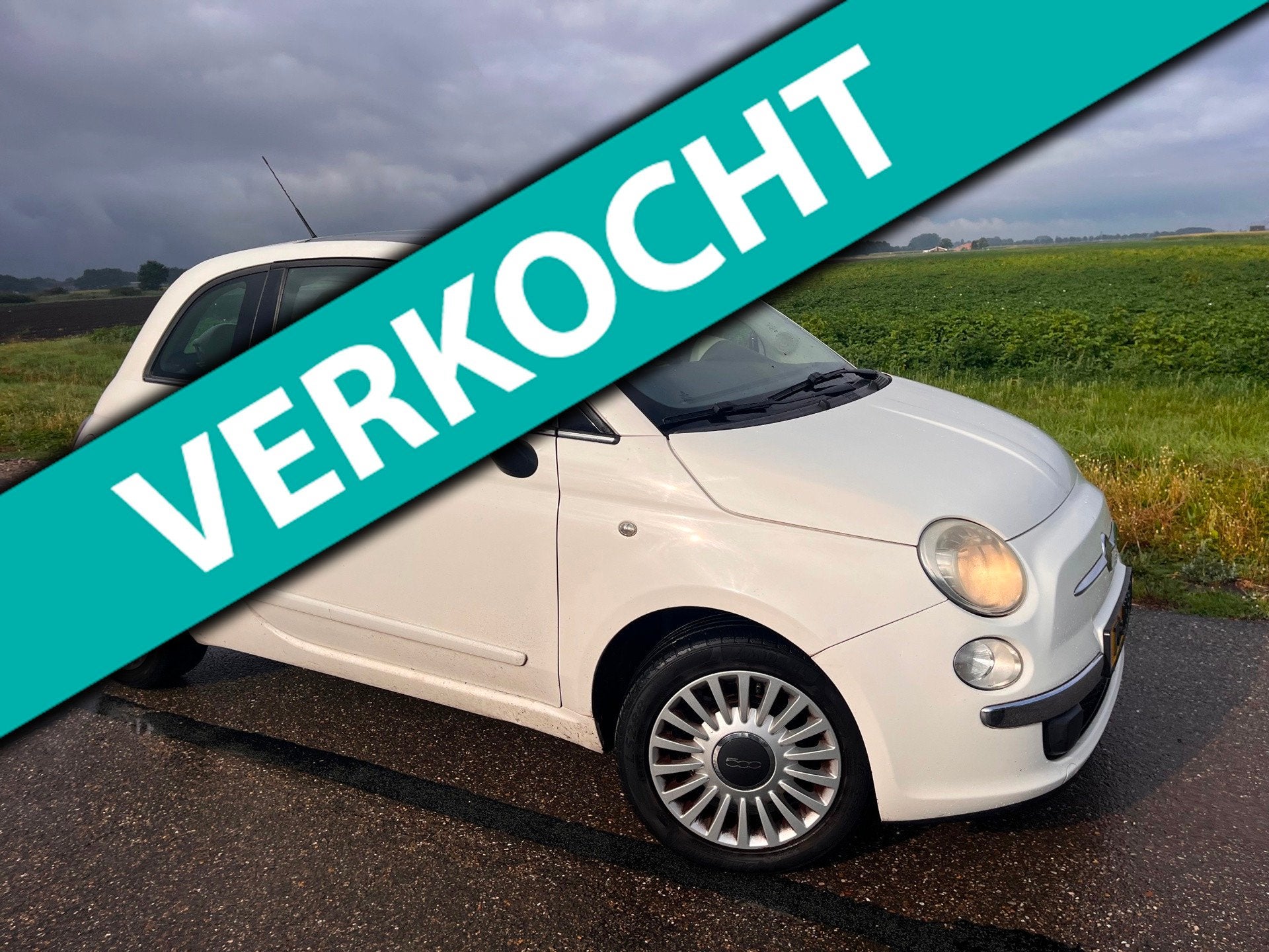 Fiat 500 1.2 Lounge / automaat pano, Euro 5, Gebruikt, 1242 cc, 4 cilinders