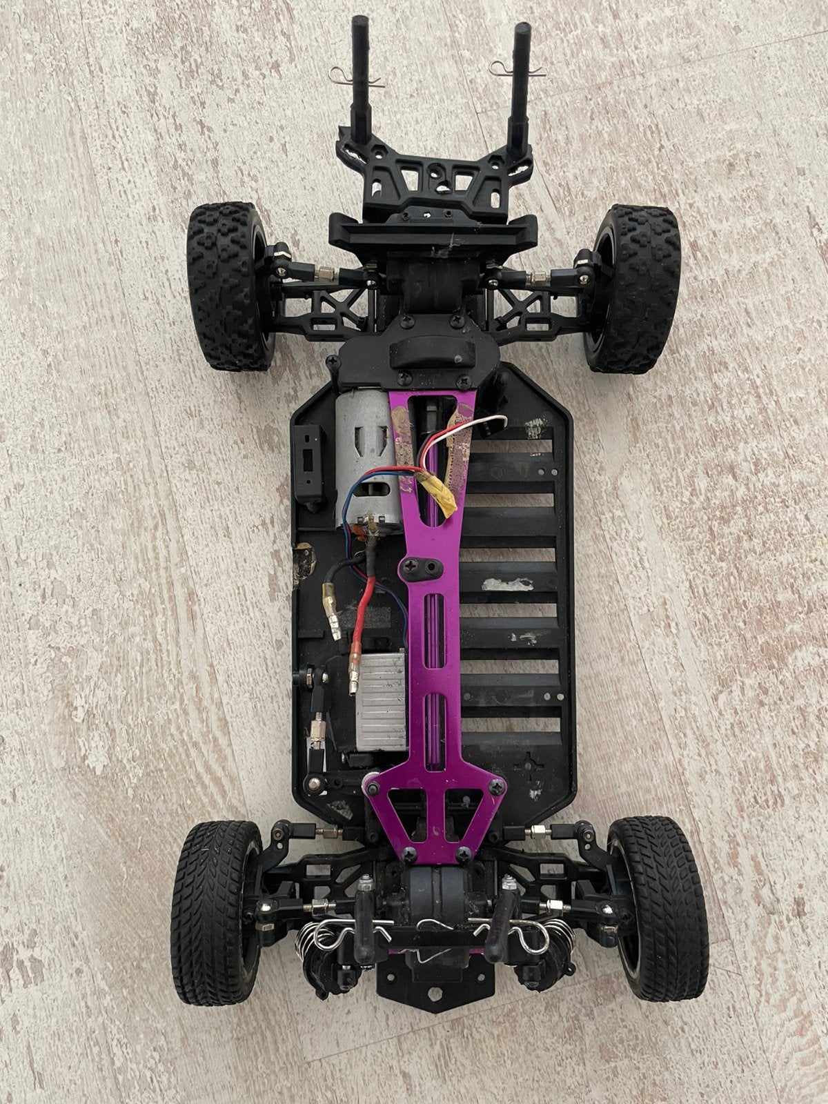 Himoto Flying Fish mk.1 chassis 1:10, Ophalen of Verzenden, Schaal 1:10, Elektro, Auto onroad