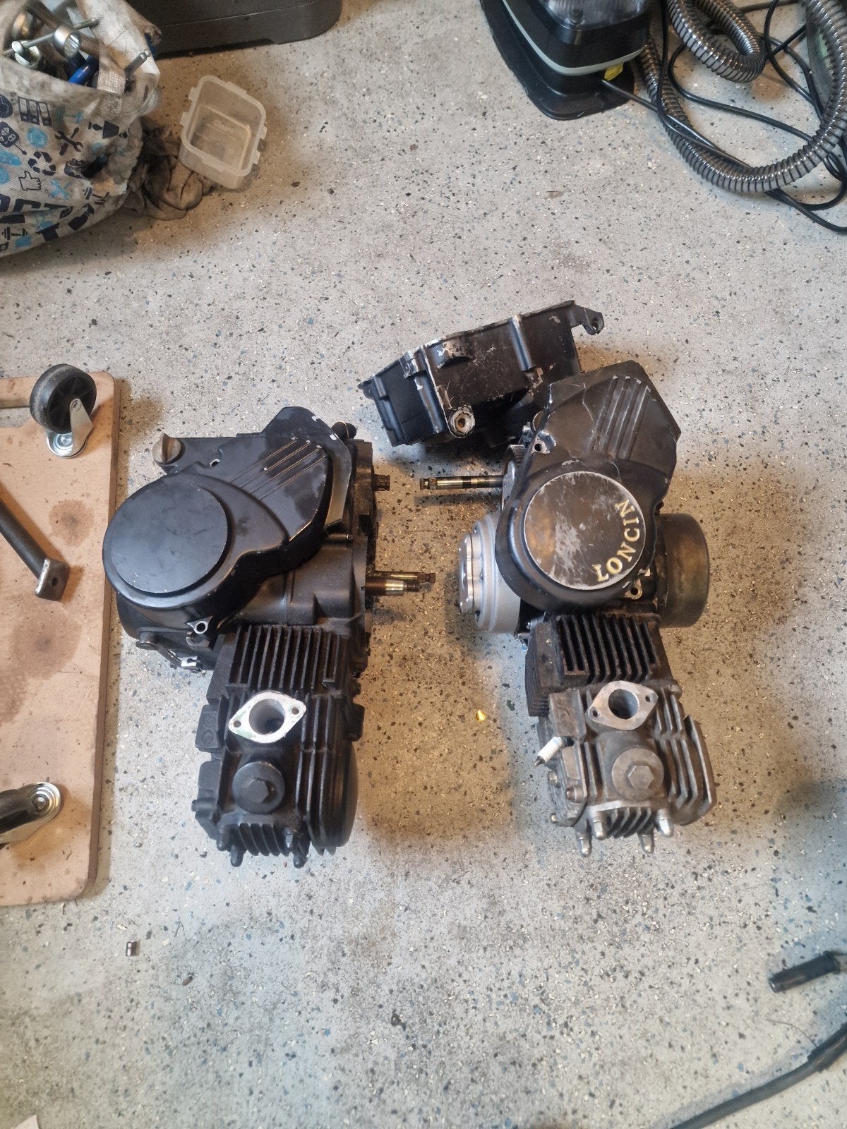 2x 125cc motorblokken, Ophalen of Verzenden