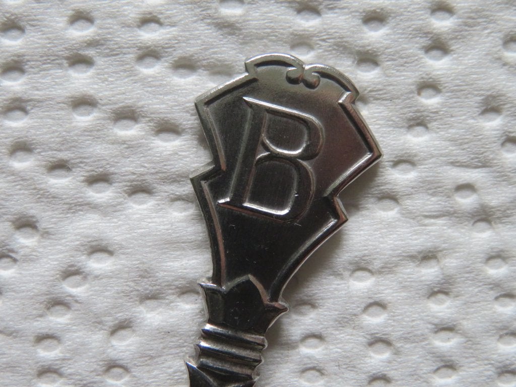 Gero Zilmeta Lepeltje Letter B, Verzenden, Nieuw, Overige materialen, Bestek