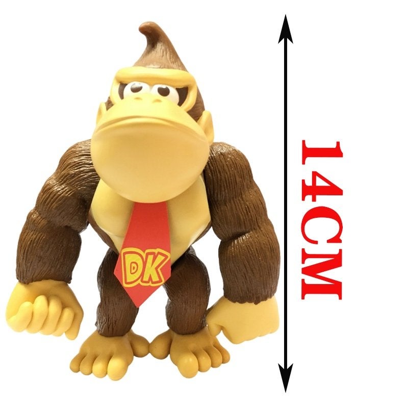 Nieuwe grote beweegbare Super Mario Donkey Kong pop. 14 cm, Ophalen of Verzenden, Nieuw