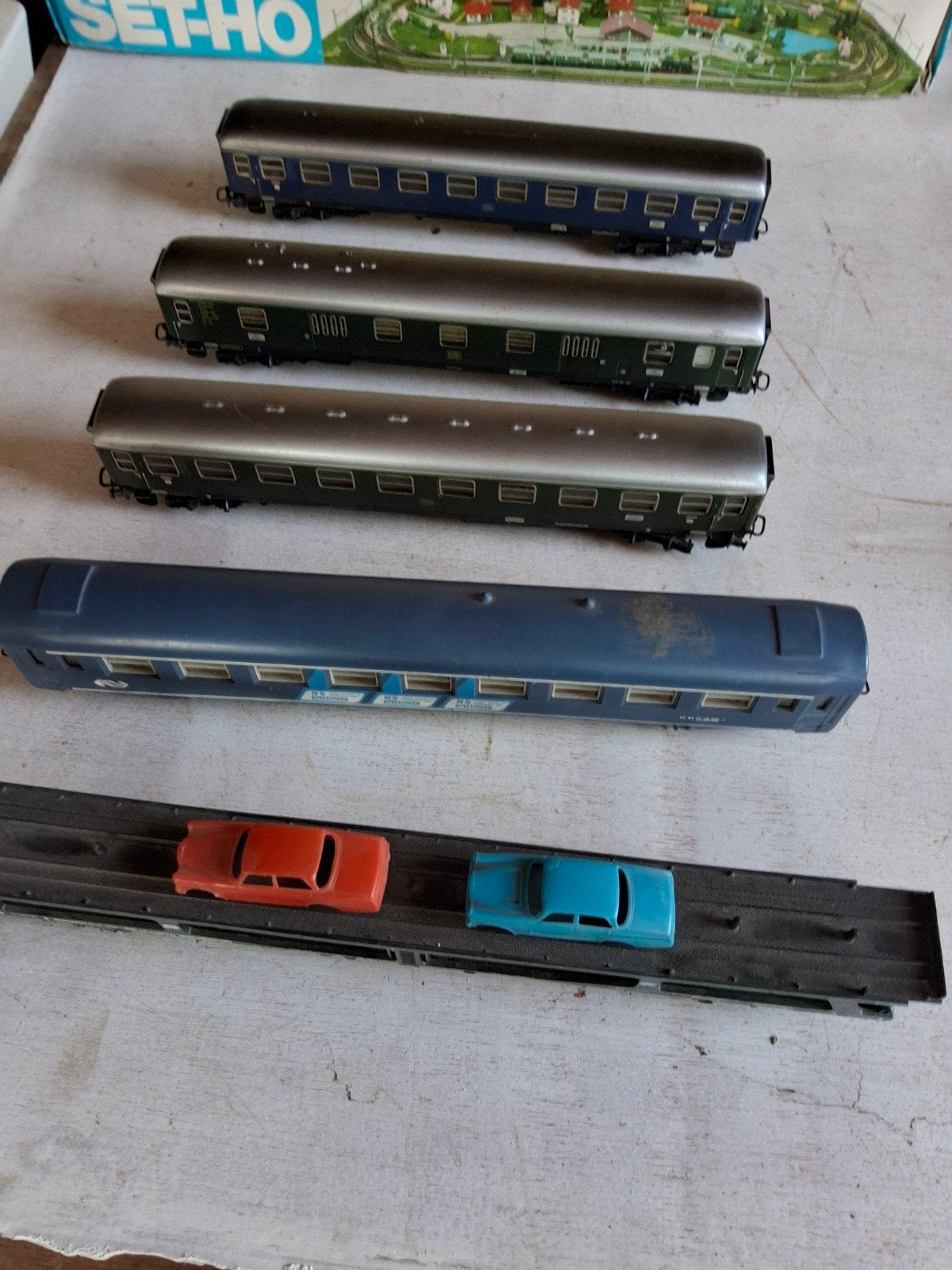 Marklin H0 personen rijtuigen-goederen en gewone wagons, Hobby en Vrije tijd, Modeltreinen | H0, Wisselstroom, Gebruikt, Wagon