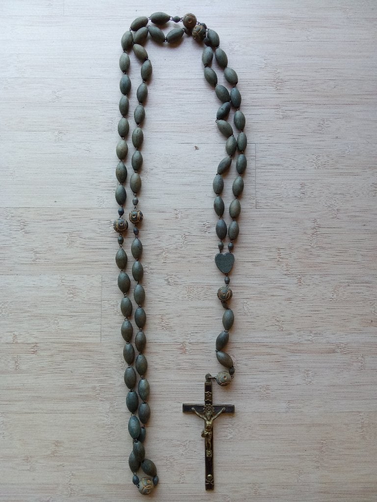 Grote nonnen rozenkrans (a), Ophalen of Verzenden, Gebruikt, Christendom | Katholiek