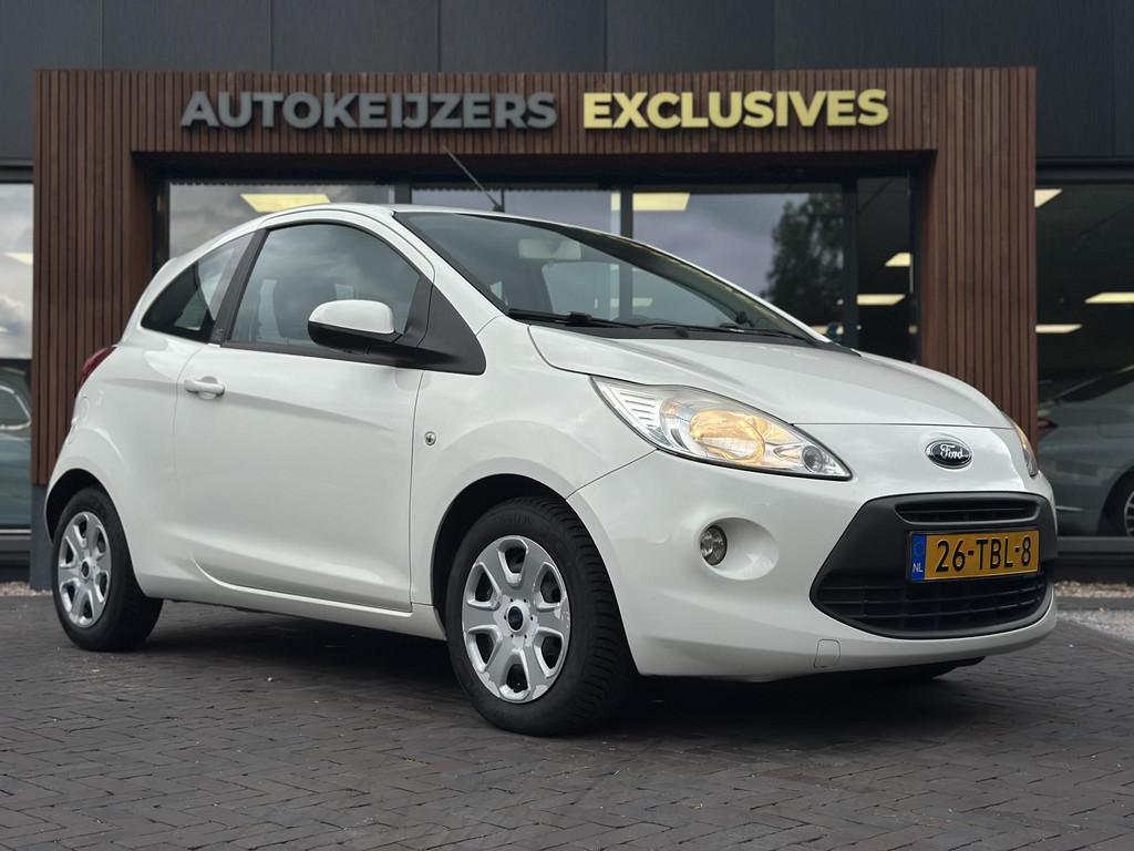 Ford Ka 1.2 Cool & Sound start/stop Airco Nette Auto, Voorwielaandrijving, Euro 5, Stof, Gebruikt