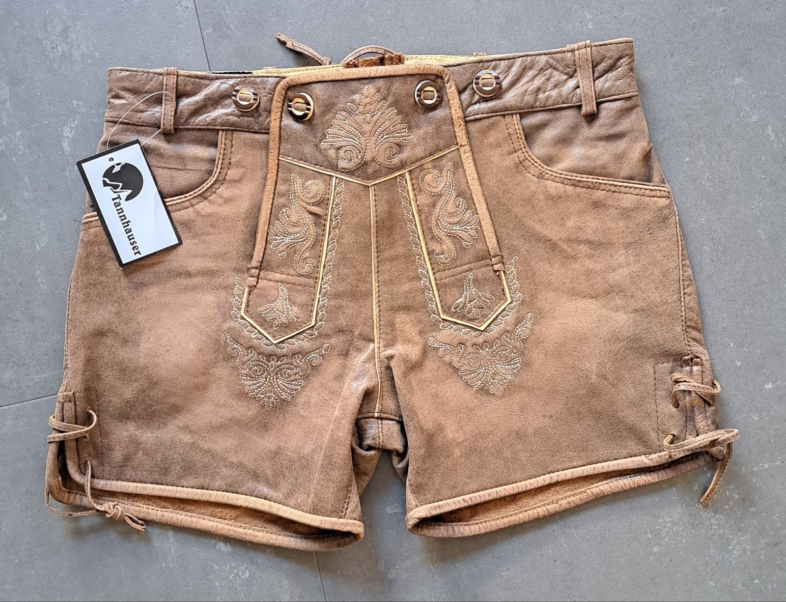 Tannhauser Lederhose - Nieuw met kaartjes - Maat 40, Kleding | Dames, Maat 38/40 (M), Tannhauser, Nieuw, Ophalen of Verzenden