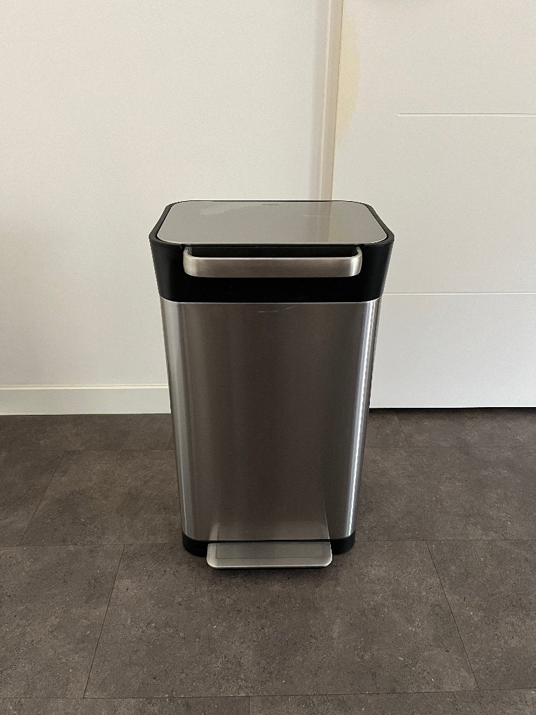 Joseph Joseph Titan Slim 30L Design Prullenbak, Ophalen, 50 – 75, Gebruikt, Met pedaal