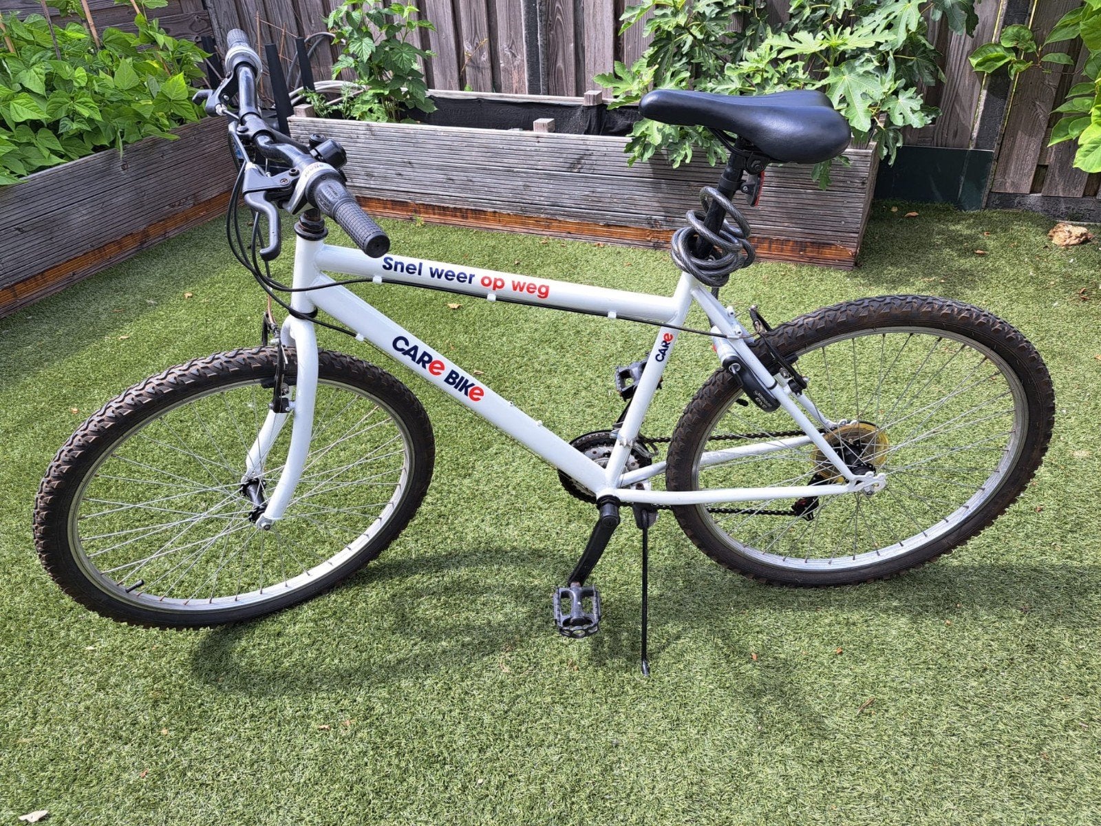 Mountainbike. 18 versnellingen met blokremmen., Ophalen, Gebruikt, Aluminium, 24 inch of meer