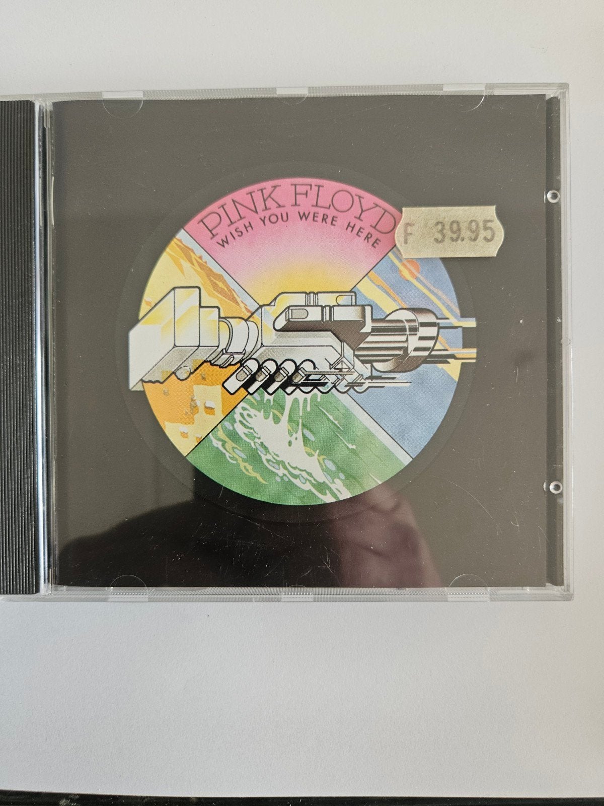 Pink Floyd - Wish You Were Here CD (originele uitgave), Cd's en Dvd's, Cd's | Rock, Ophalen of Verzenden, Zo goed als nieuw, Classic Rock