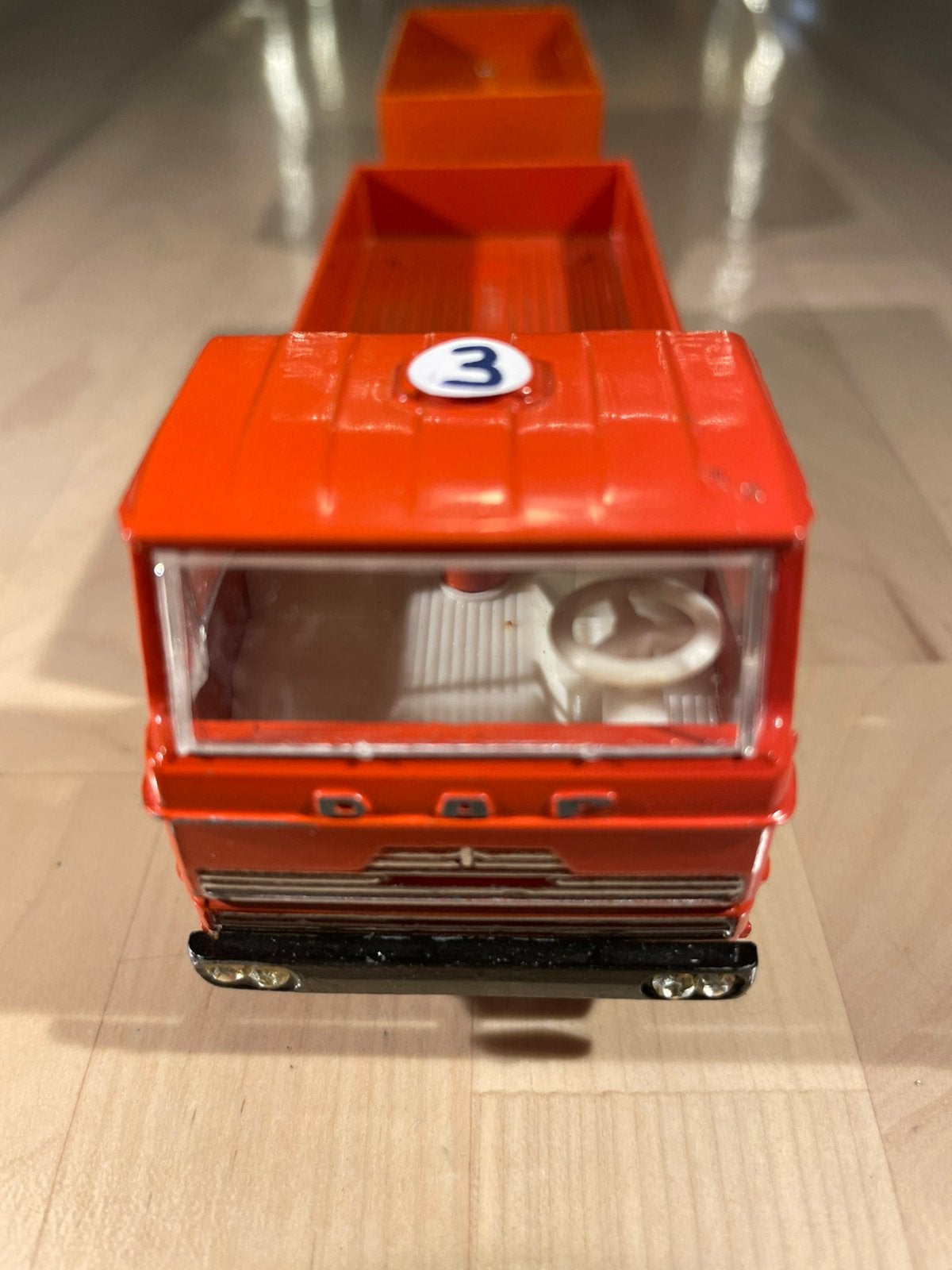 DAF 2000 met aanhanger, Ophalen of Verzenden, Zo goed als nieuw, Bus of Vrachtwagen, Lion Toys