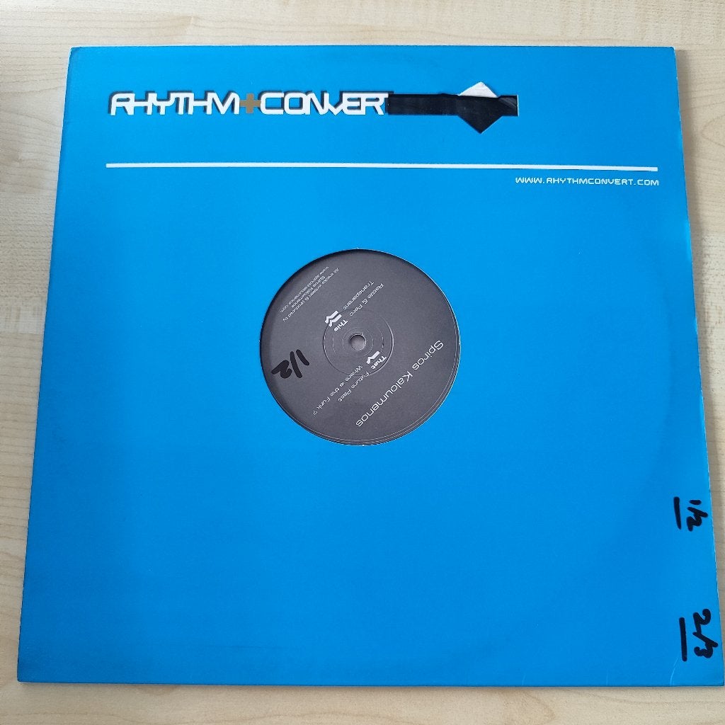 Spiros Kaloumenos - Future Past - 12 inch techno - 2005, Cd's en Dvd's, Vinyl | Dance en House, Gebruikt, Ophalen of Verzenden