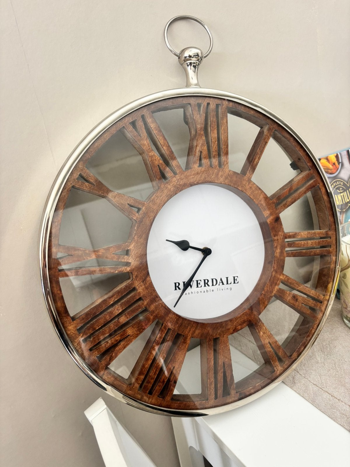 Riverdale klok, Ophalen, Zo goed als nieuw, Wandklok