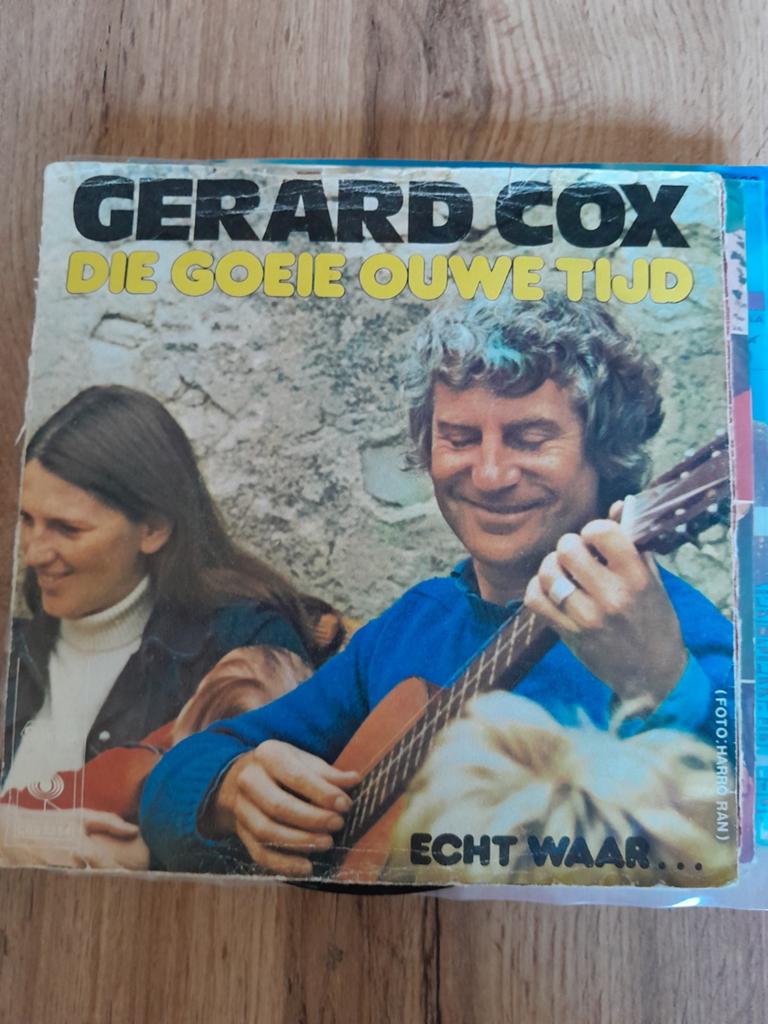 Gerard cox 7inch die goeie ouwe tijd, Ophalen of Verzenden, Zo goed als nieuw, Nederlandstalig