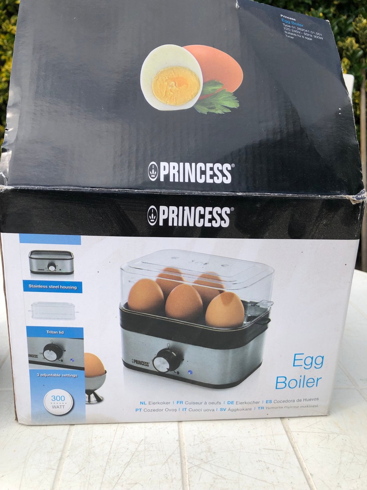 Princess Eierkoker - Snel en Eenvoudig tot 6 Eieren, Ophalen of Verzenden, Zo goed als nieuw