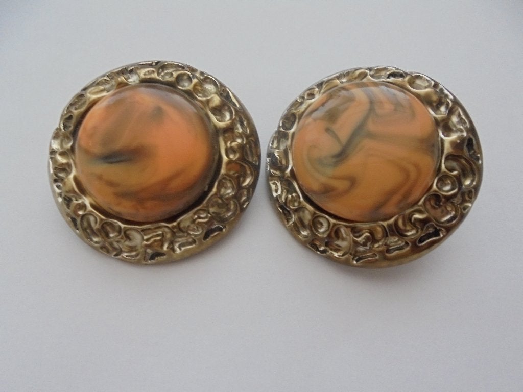 Vintage oorbellen clips, Ophalen of Verzenden, Zo goed als nieuw, Overige materialen
