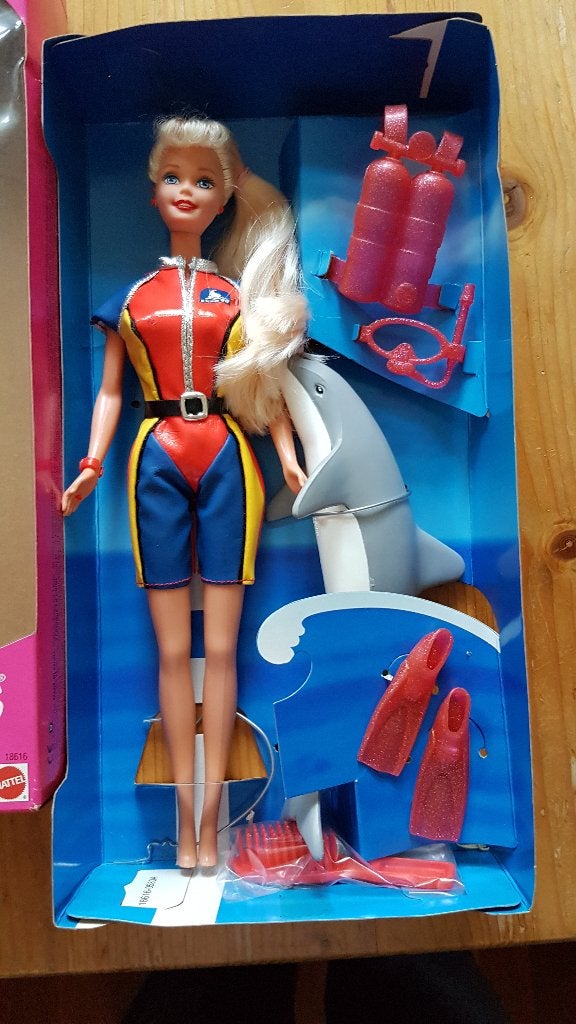 Vintage Barbie van Mattel speciale editie Expo 98 Lissabon, Verzamelen, Ophalen of Verzenden, Nieuw, Pop