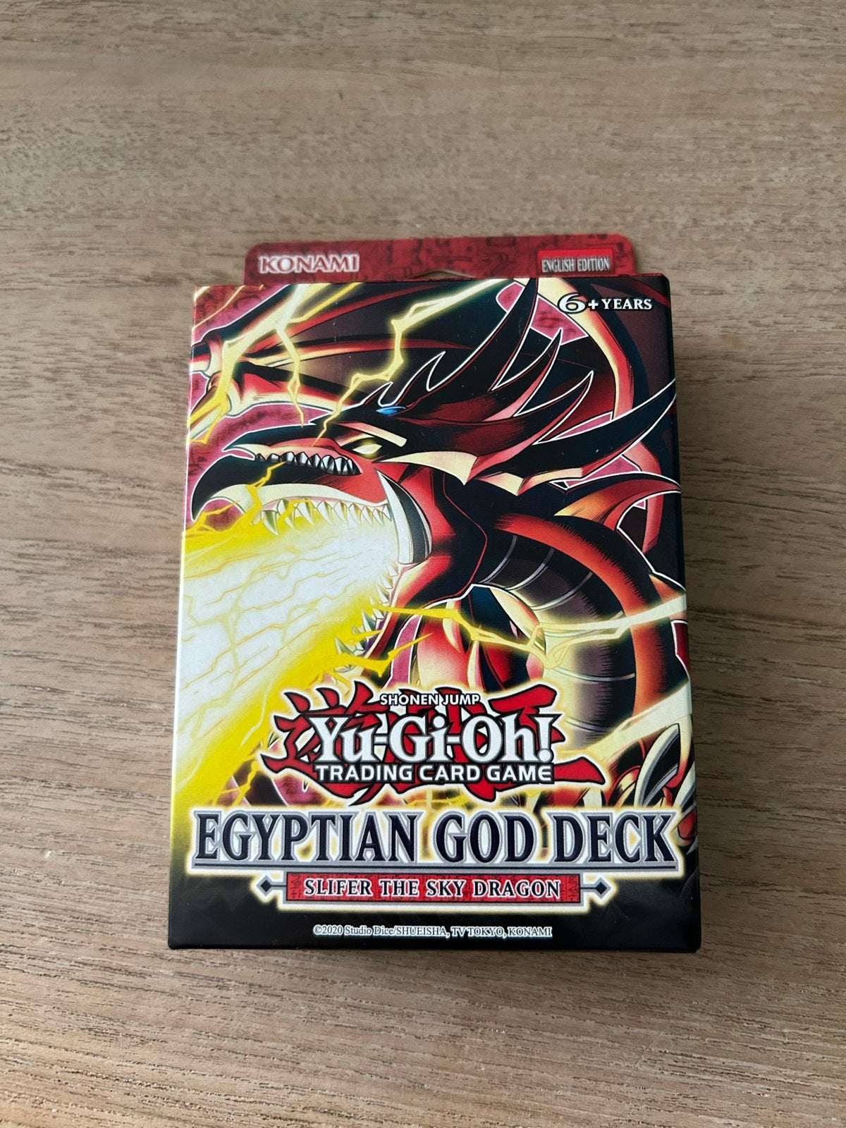 Yu-Gi-Oh! Egyptian God Deck: Slifer the Sky Dragon, Ophalen of Verzenden, Nieuw, Starterdeck