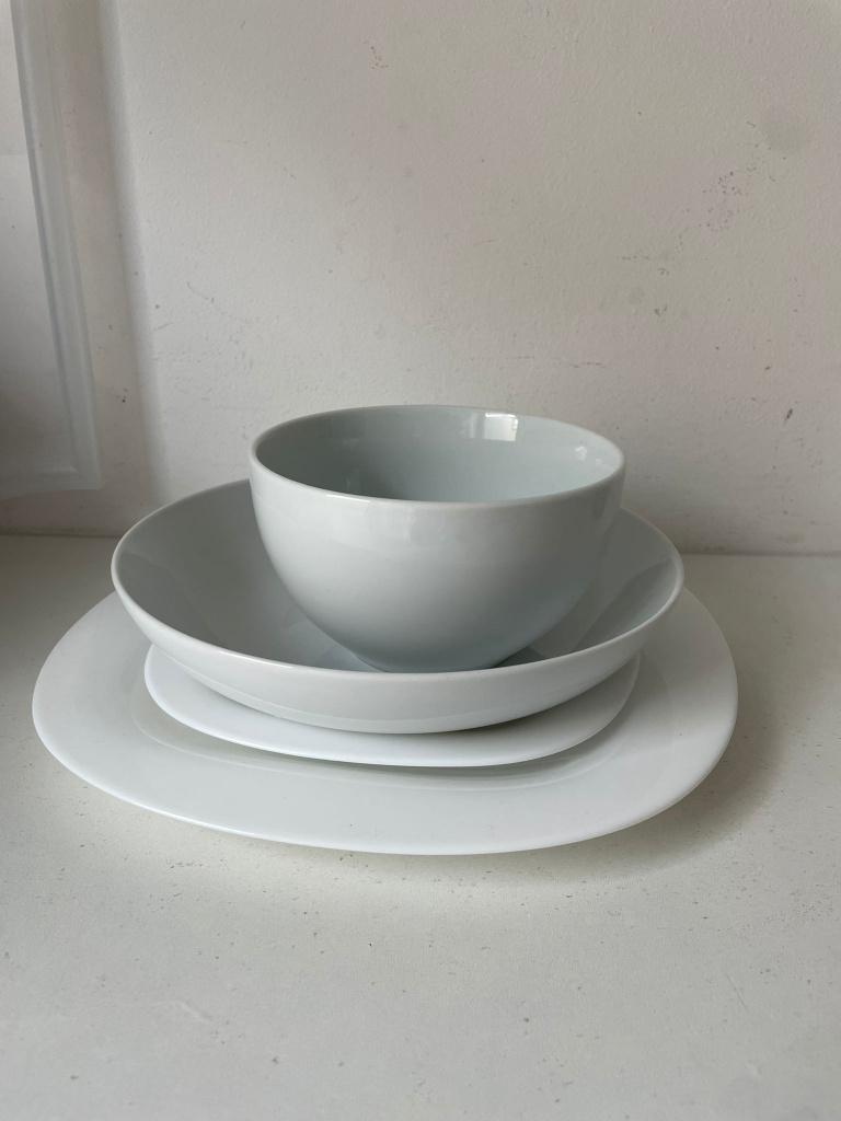 Bestek, borden en glazen o.a., Huis en Inrichting, Keuken | Servies, Ophalen, Glas, Overige stijlen, Bord(en)