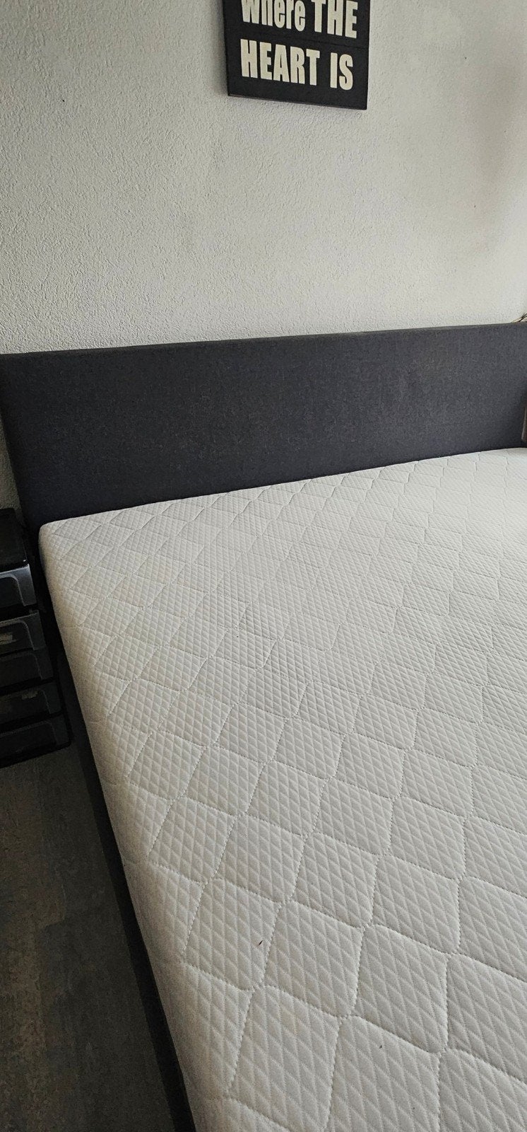 boxspring 180x200 netjes gratis ophalen, Ophalen, Gebruikt, Tweepersoons, 180 cm