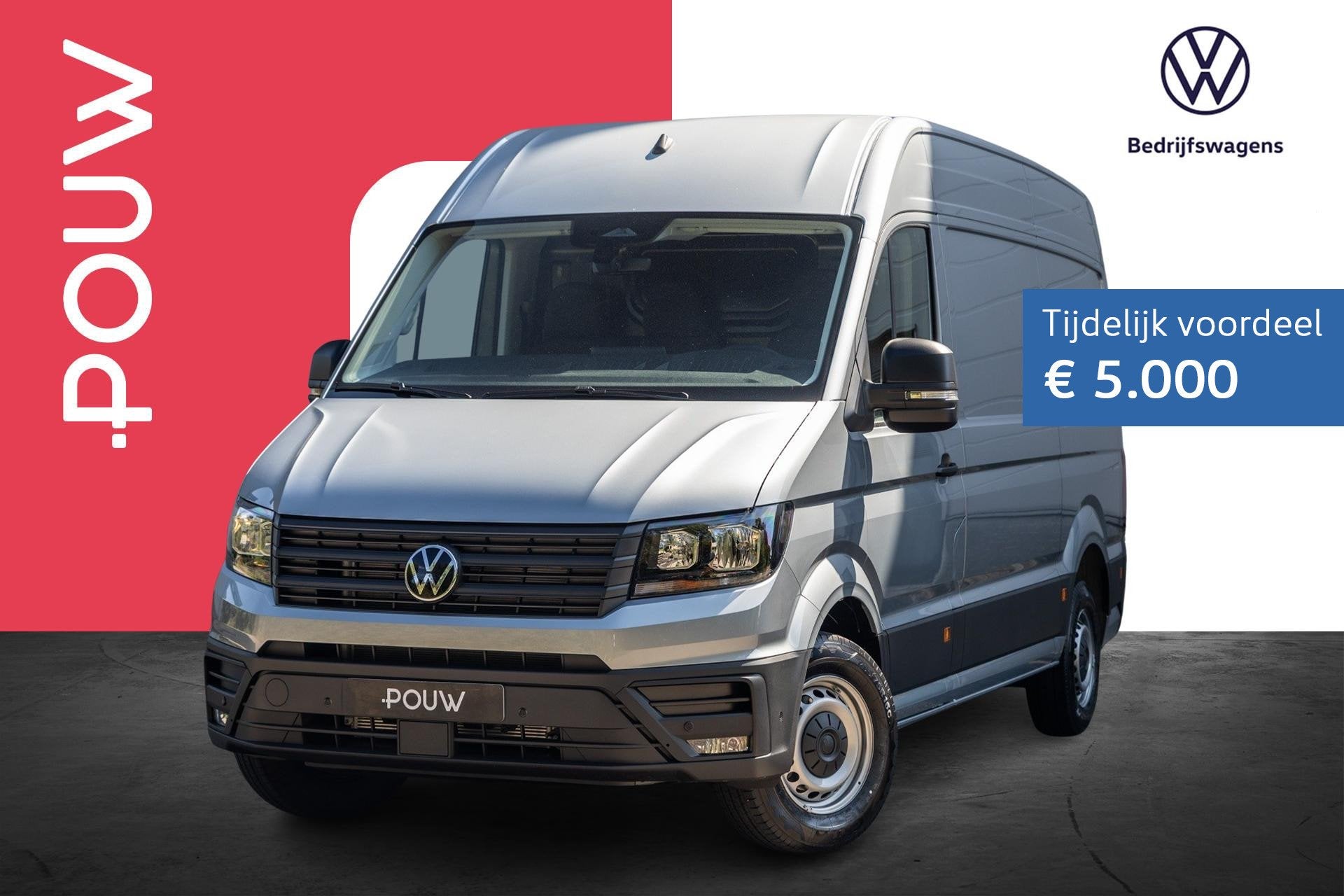 Volkswagen Crafter 35 2.0 TDI 140pk L3H3 Highline EURO VI |, Auto's, 12 maanden, Stof, 4 cilinders, Volkswagen