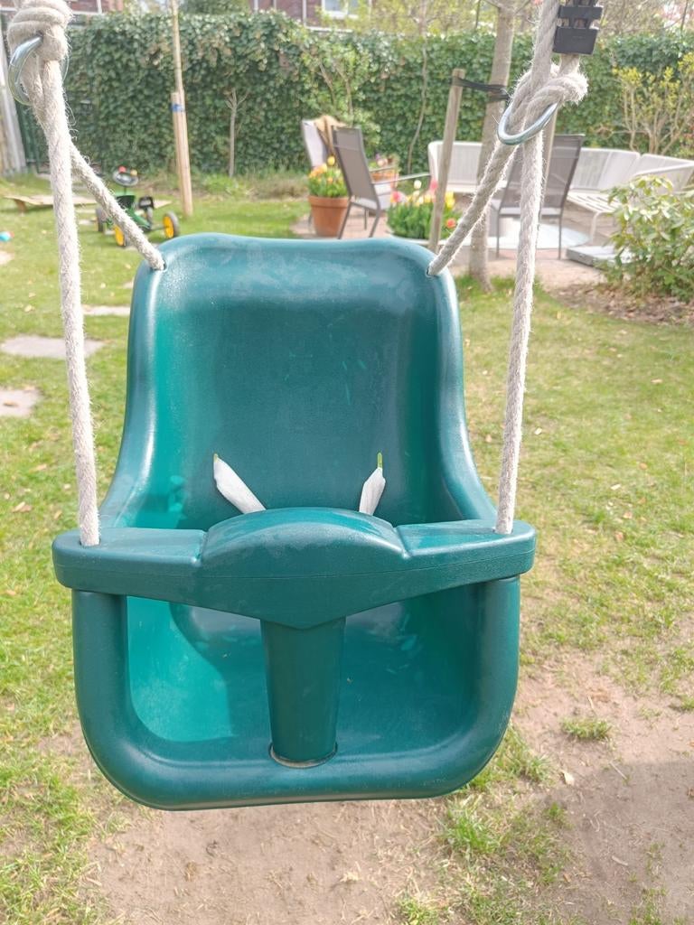 BERG PlayBase Babyzitje Schommel Groen, Ophalen, Gebruikt, Schommel