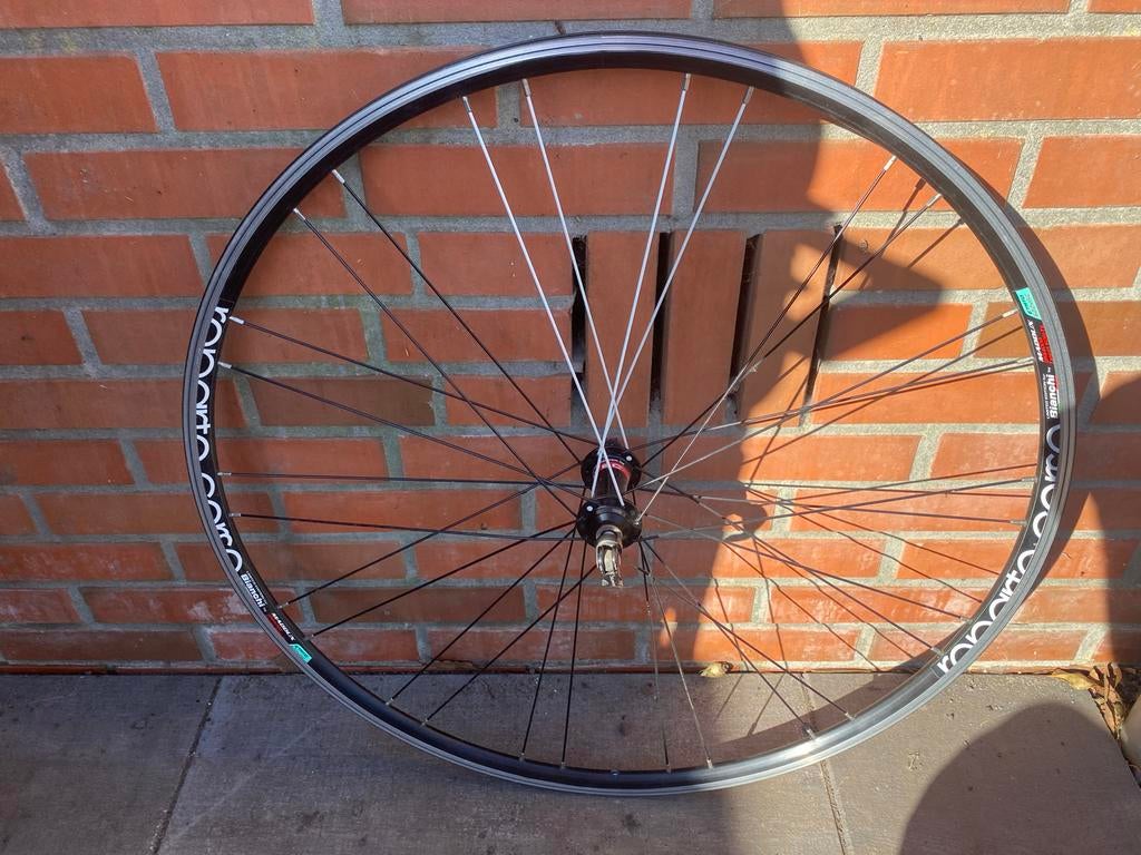 Maddux DRX4000 Racefiets Velg Bianchi, Fietsen en Brommers, Fietsonderdelen, Gebruikt, Wiel, Aluminium, Racefiets, Ophalen