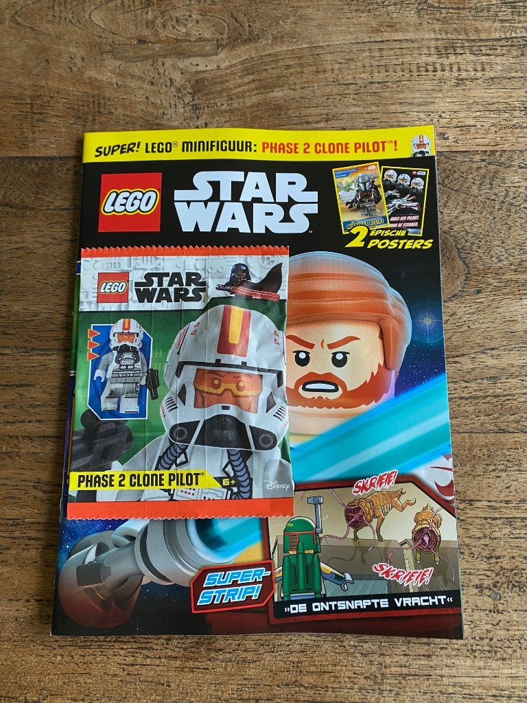 Lego Star Wars Magazines met minifiguren, Star Wars, Lego, Overige typen, Nieuw