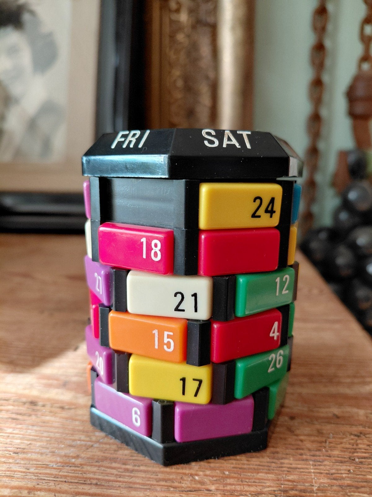vintage kalender/spaarpot jaren 70/80, Ophalen of Verzenden