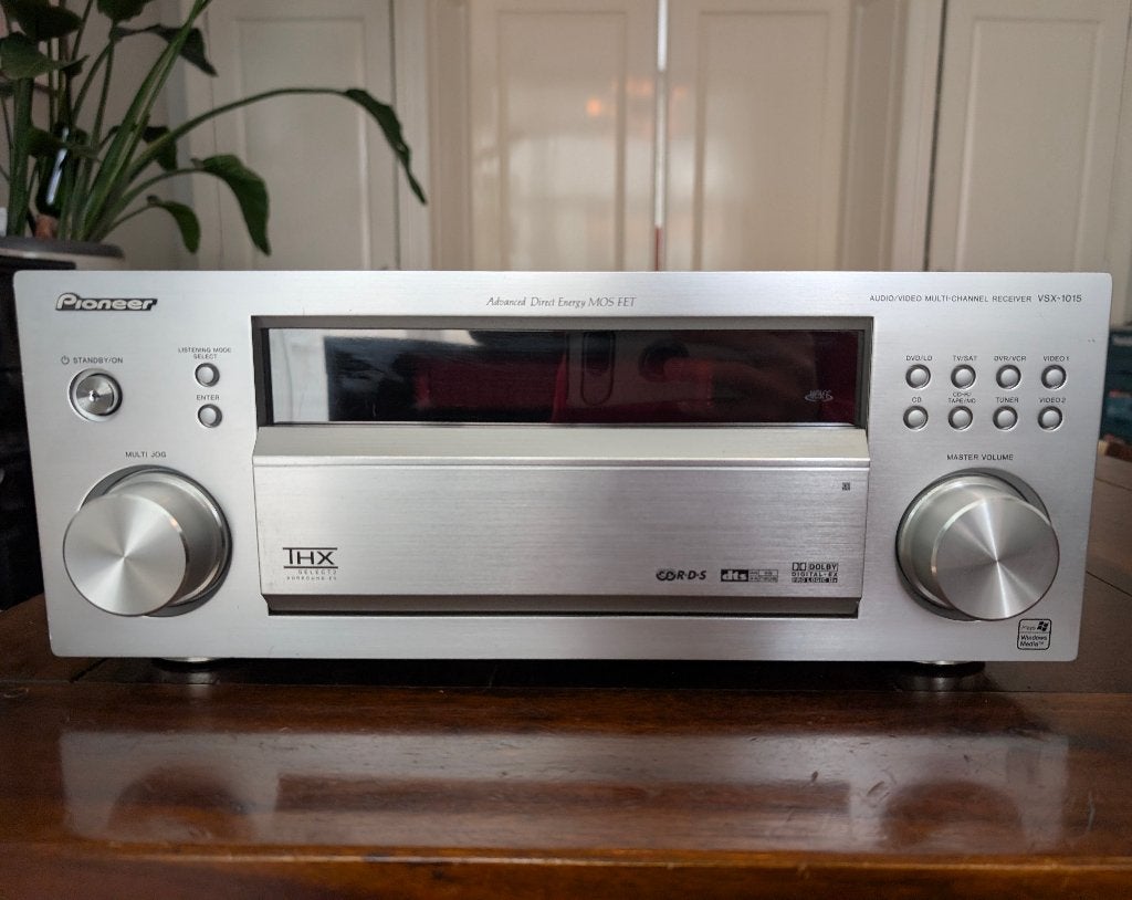 Pioneer video/audio 7.1 receiver / versterker: VSX-1015, Ophalen of Verzenden, Zo goed als nieuw, Pioneer, 120 watt of meer