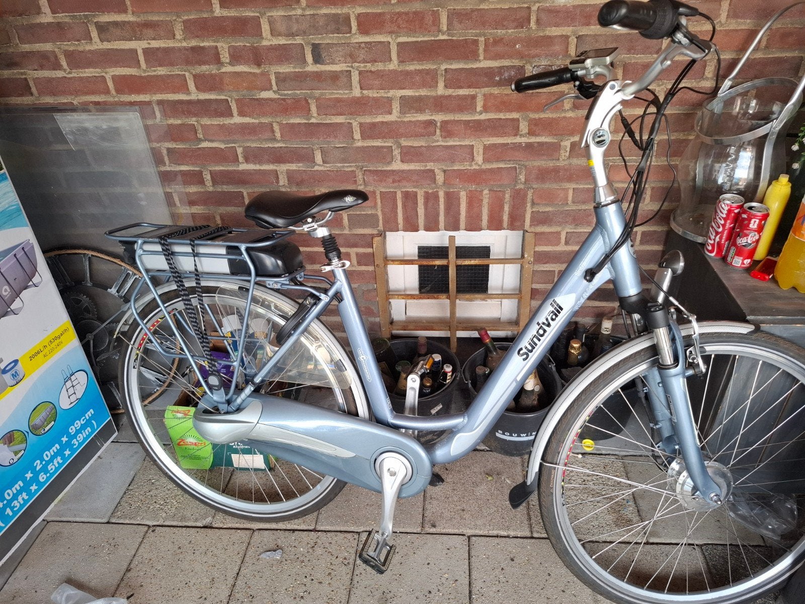 Sundvall electrische fiets Met nieuwe acu er in, Ophalen, Zo goed als nieuw, Overige merken