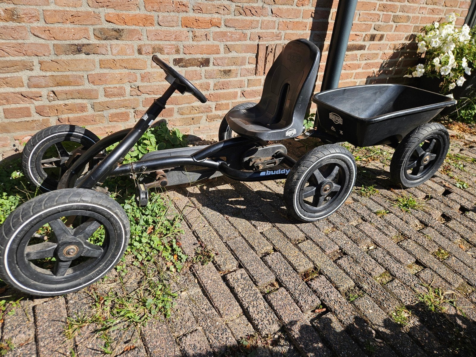BERG Buddy skelter met aanhanger, Ophalen, Gebruikt, Trapvoertuig