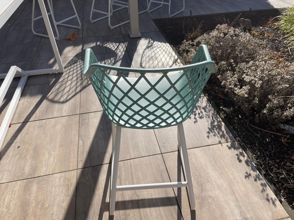 6 moderne barkrukken merk Life, Huis en Inrichting, Barkrukken, 2 krukken, Ophalen of Verzenden, Zo goed als nieuw, 60 tot 90 cm