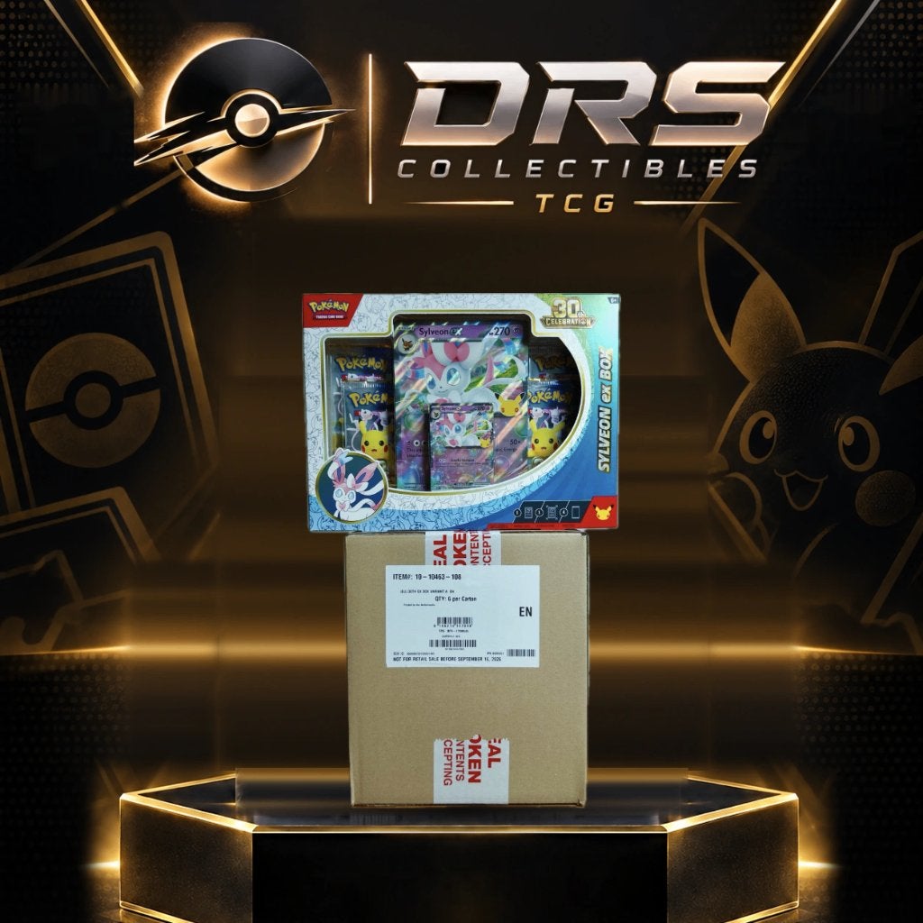30th Anniversary Sylveon Ex box (6x) - Sealed case