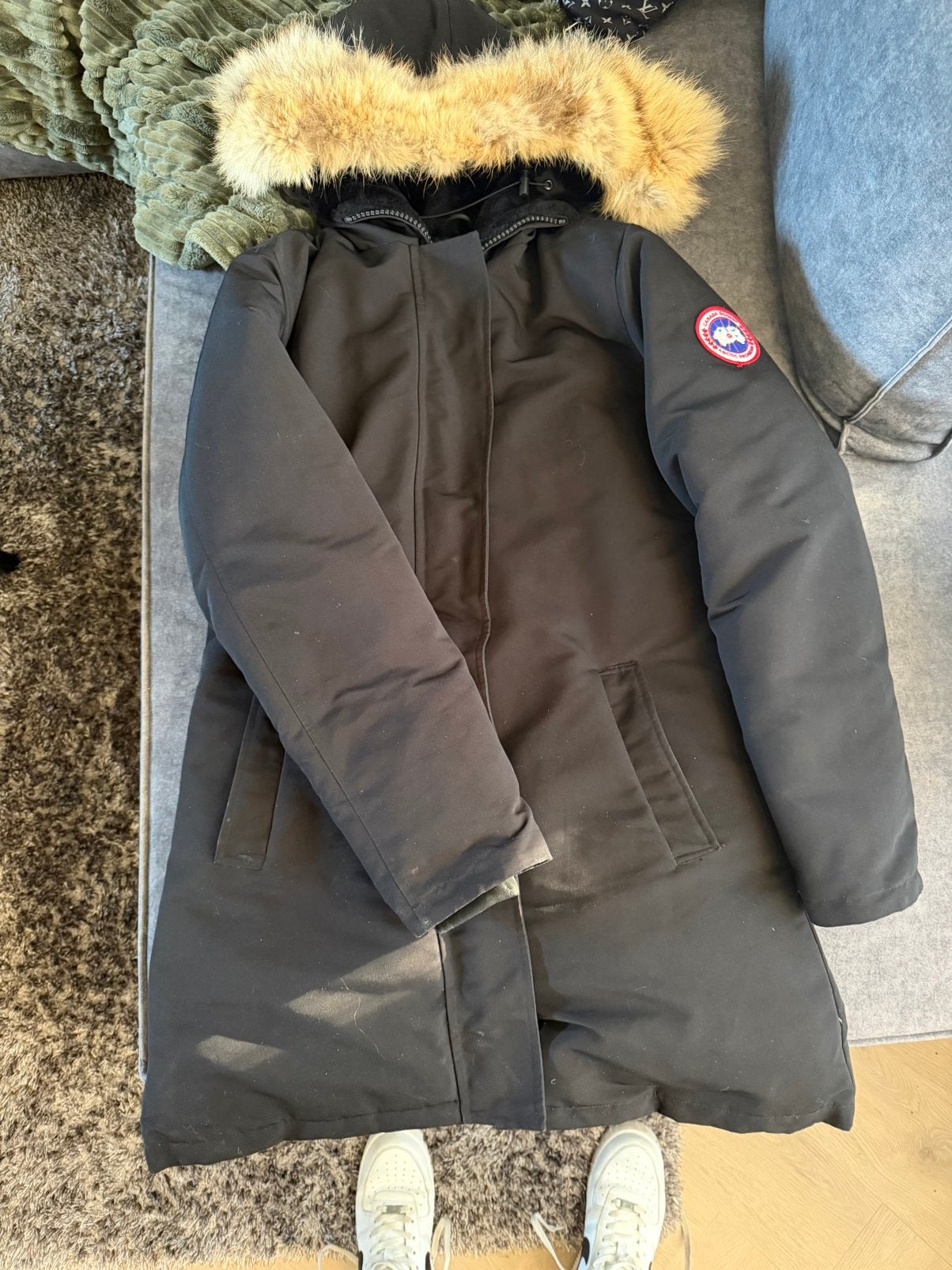 Canada Goose Winterjas Dames XL, Ophalen, Gedragen, Maat 46/48 (XL) of groter, Zwart