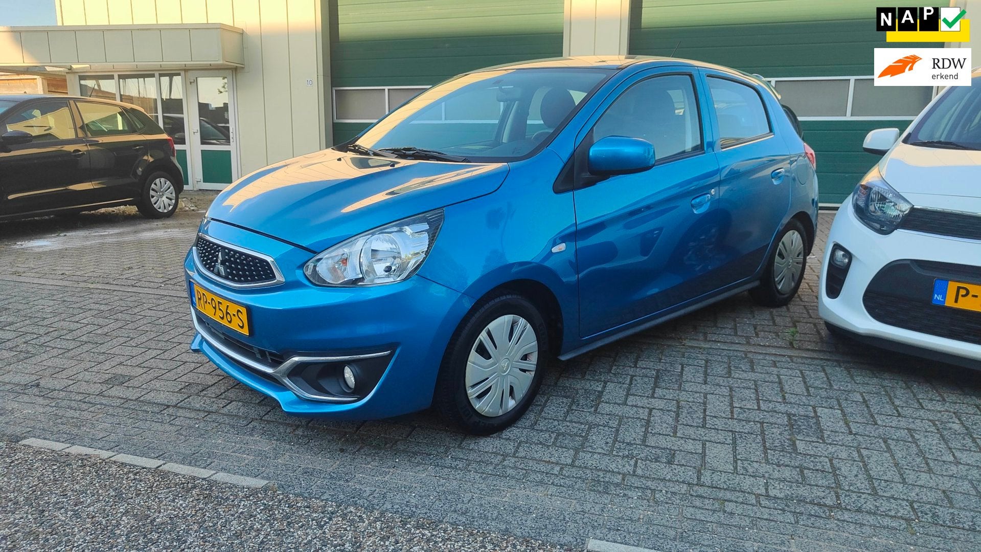 Mitsubishi Space Star 1.0 Cool+, Auto's, Voorwielaandrijving, Gebruikt, Euro 6, Blauw
