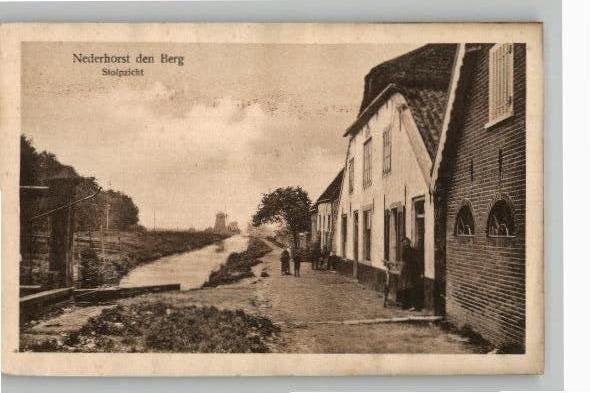 Nederhorst den Berg Stolpzicht, Ophalen of Verzenden, Voor 1920, Ongelopen, Noord-Holland