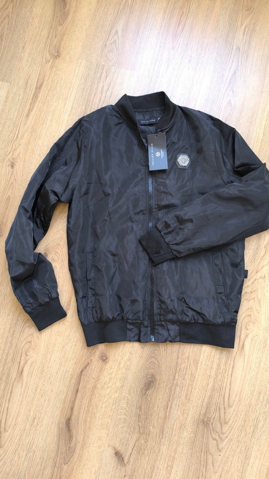 Philipp Plein zomer jas Maat L NIEUW!, Ophalen of Verzenden, Nieuw, Zwart