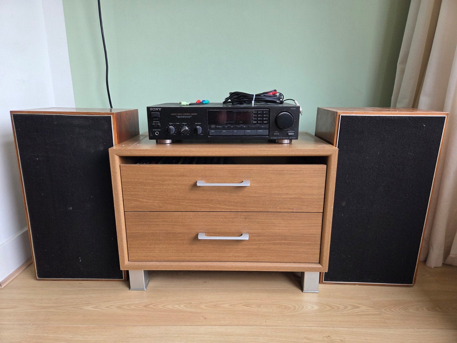 Sony Audio Set (versterker + 2 geluidsboxen), Audio, Tv en Foto, Versterkers en Receivers, Gebruikt, Stereo, 60 tot 120 watt, Sony