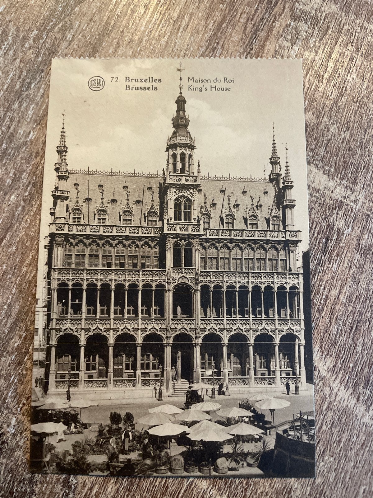 Oude ansichtkaart Brussel - Maison du Roi / King's House, Verzamelen, Ophalen of Verzenden, Voor 1920, Gelopen, België en Luxemburg