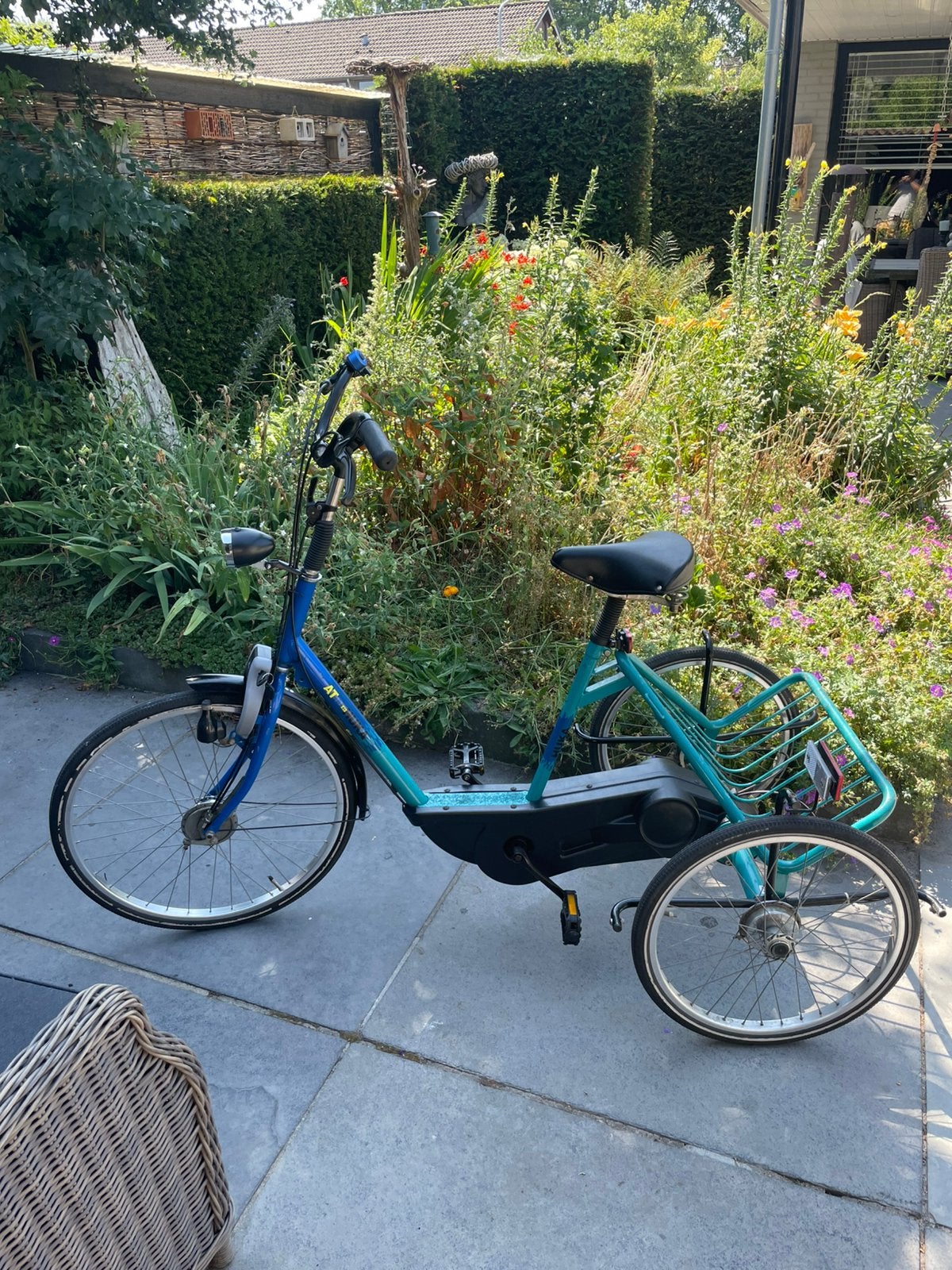 Driewieler fiets gazelle ATD Huka slot verlichting, Ophalen, Zo goed als nieuw
