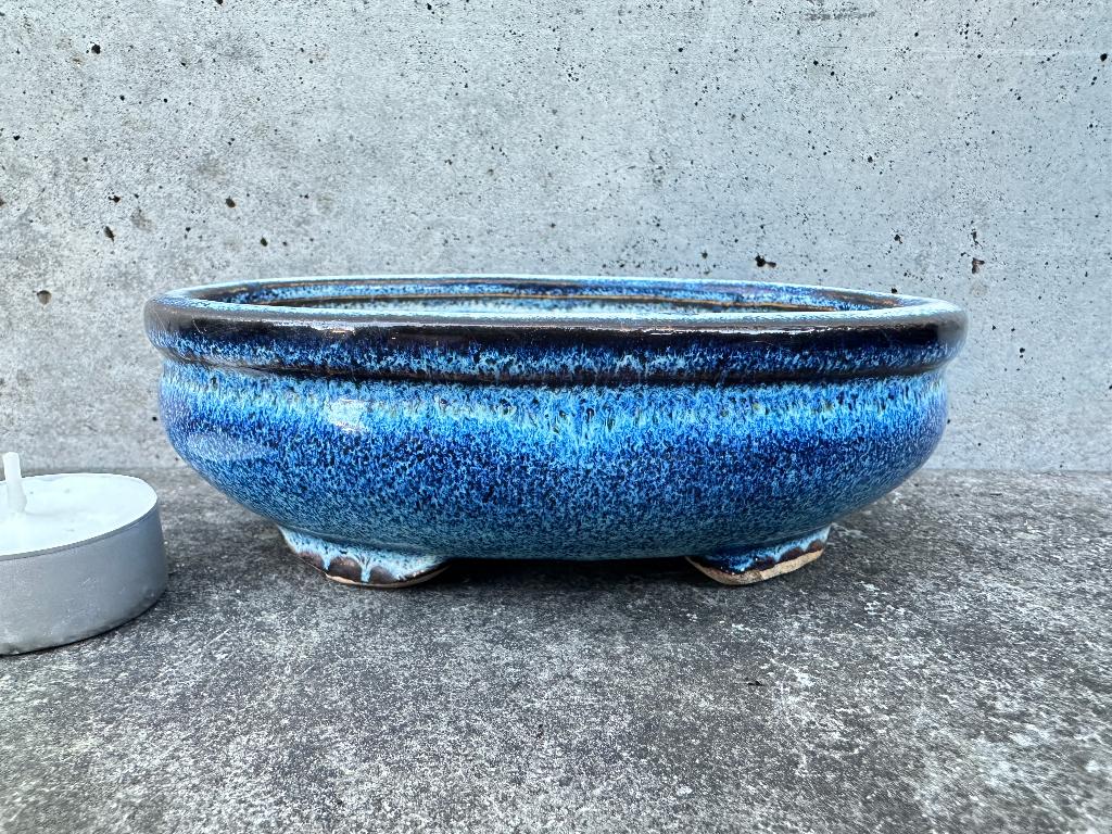 Bonsai schaal pot 14,5x10x4,5cm *****, Ophalen of Verzenden, Zo goed als nieuw, Aardewerk, Minder dan 40 cm