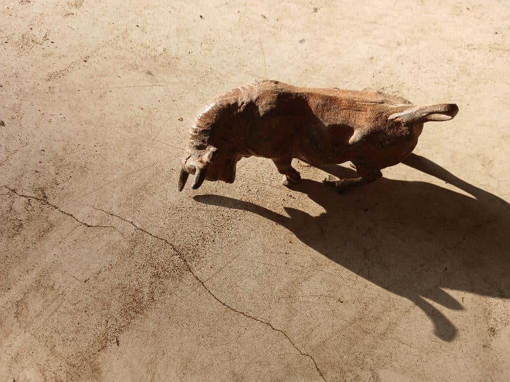 Stier P.Chenet, Antiek en Kunst, Kunst | Beelden en Houtsnijwerken, Ophalen of Verzenden
