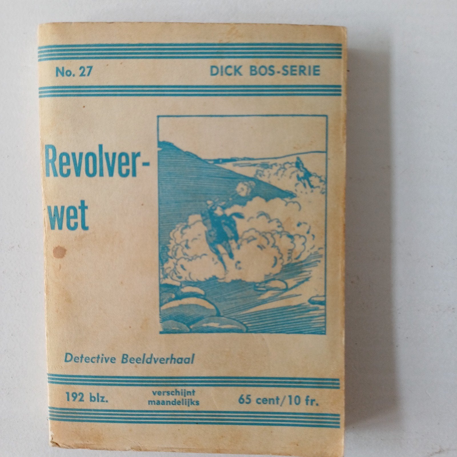 DICK BOS DETECTIVE BEELDVERHAAL., Meerdere stripboeken, Ophalen of Verzenden, Gelezen