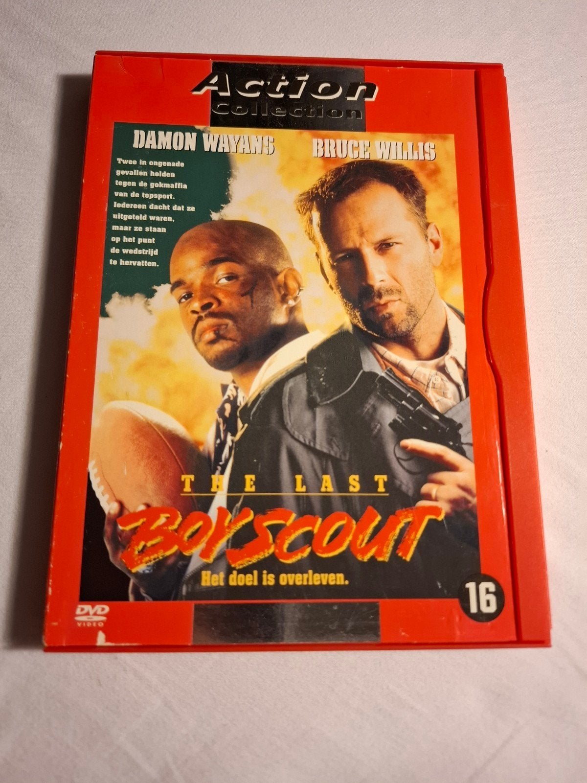 The Last Boy Scout (alleen hoesje), Vanaf 16 jaar, Ophalen of Verzenden, Zo goed als nieuw