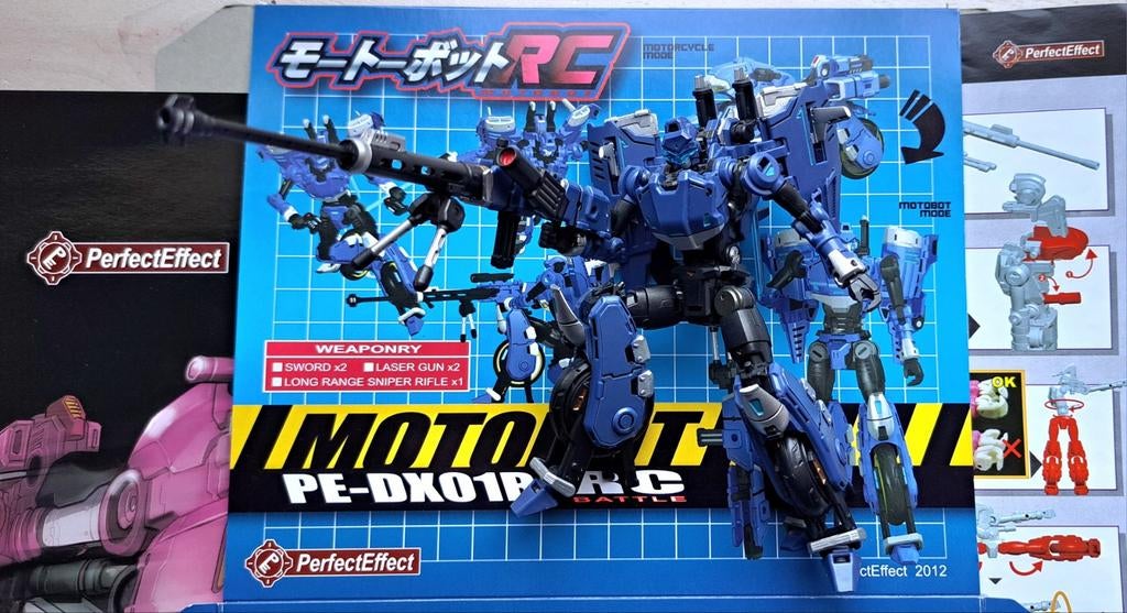 Transformers Perfect Effect MOTOBOT Chromia PE-DX01B RC, Verzamelen, Transformers, Overige generaties, Ophalen of Verzenden, Zo goed als nieuw